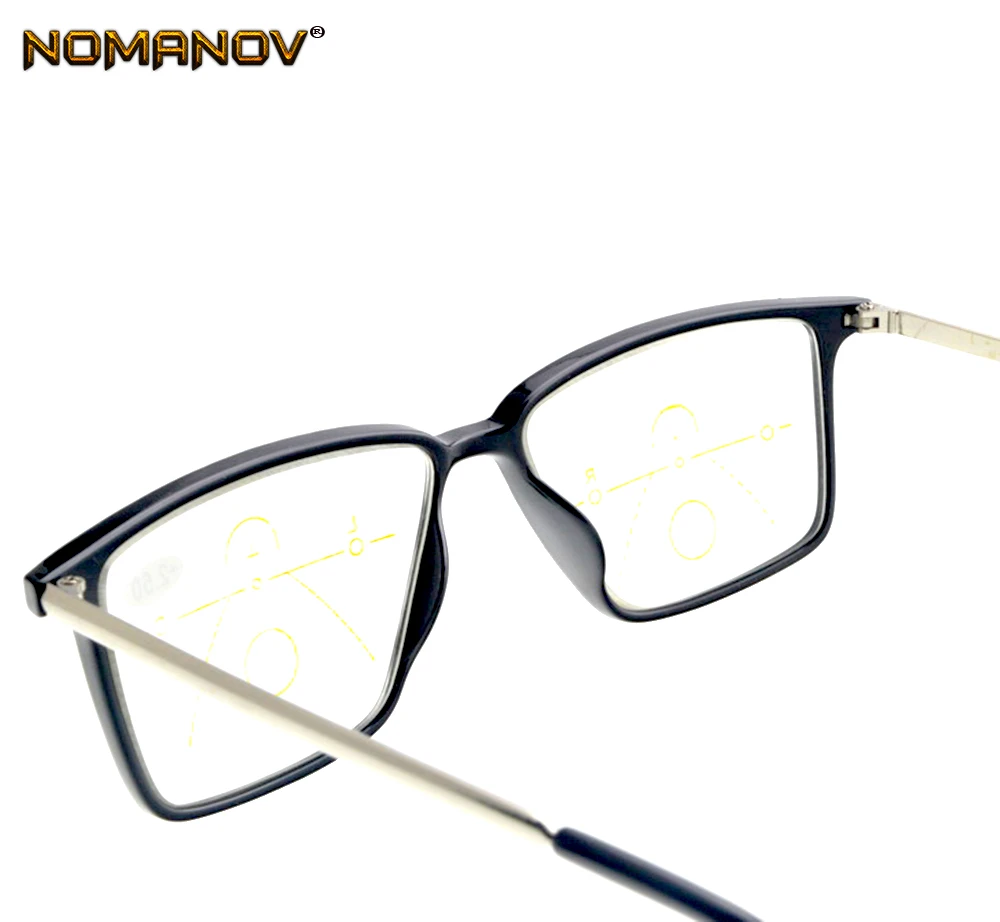Новое поступление Lentes De Lectura прогрессивные многофокусные очки для чтения полная Рамка обод для дальнозоркости и дальнего верха 0 добавить+ 0.75to+ 4