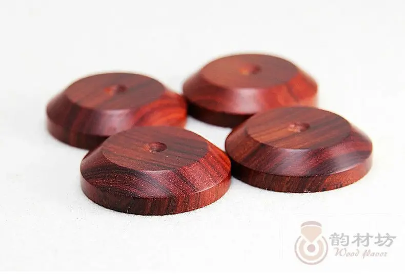 4 шт. подставки из розового дерева для колонок | Электроника