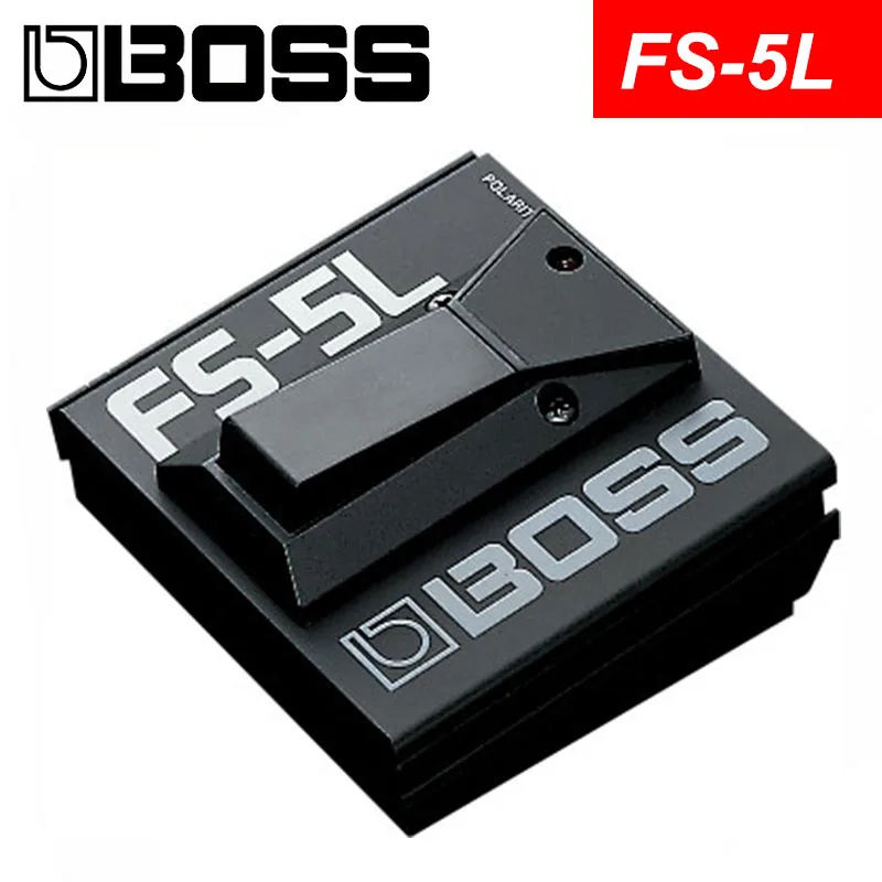Boss Fs-5U FS-5L ножной переключатель Без Защелки/металлические ножные переключатели комплект с медиками, Pickbag, полировочной тканью и струнными намотками
