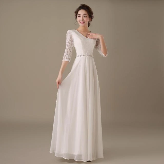 blue sleeved pageant gowns simple elegant formal floor length bridesmaid special occasion dresses made in china dress gown | Свадьбы и