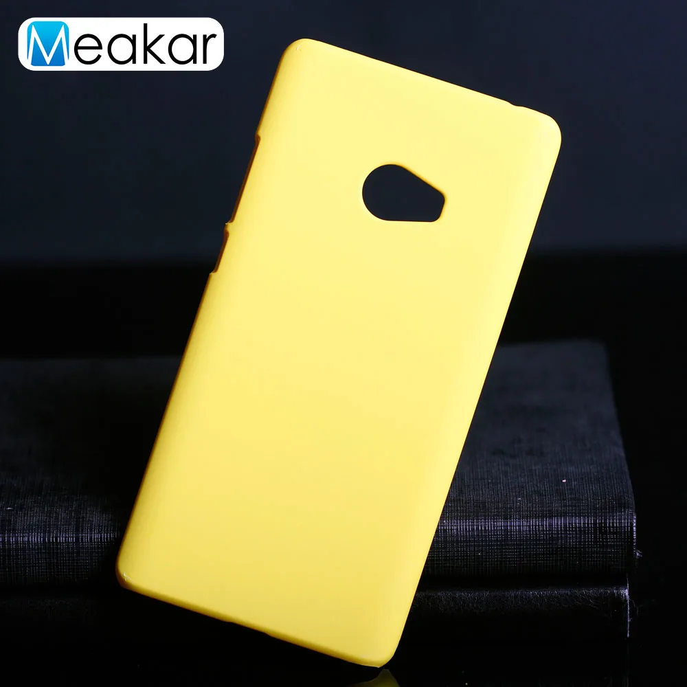 Yellow Matte Plastic Coque Cover 5.7For Xiaomi Mi Note 2 Case For Xiaomi Mi Note Minote 2 Note2 Minote2 Phone Back Coque Cover Case - Цвет: Yellow
