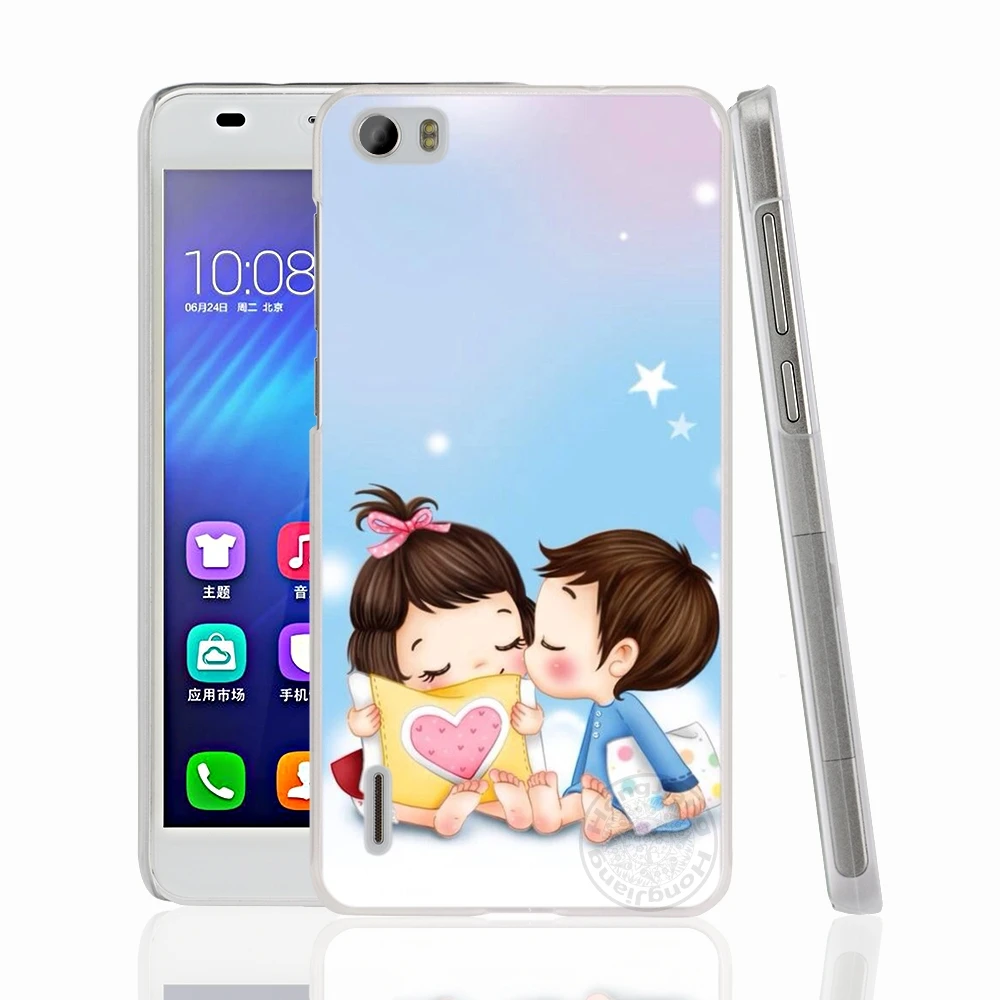 HAMEINUO Любовь Сердце красивые девушки сотовый телефон чехол для huawei honor 3C 4A 4X 4C 5X 6 7 8