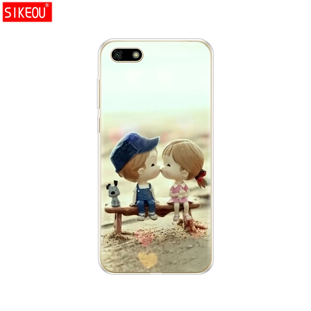 Для huawei Honor 7 S 5,4" Чехол huawei 7 S чехол мягкий TPU различные Coque Honor 7 S 7 S чехол для телефона Fundas для huawei Honor7S цветок - Цвет: 12088
