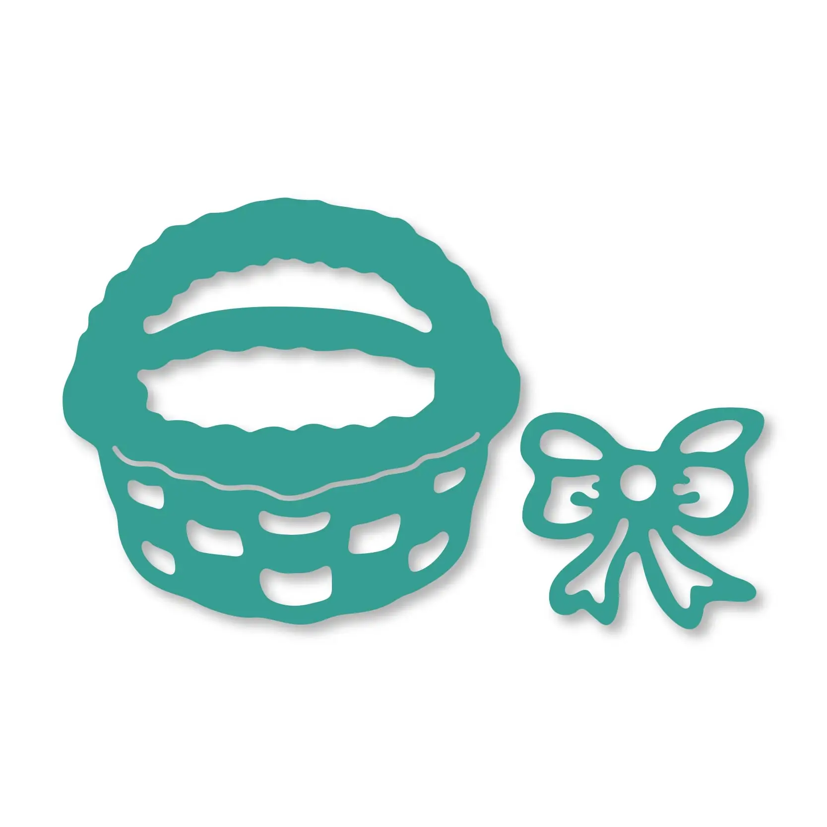 Bow Basket 48*80mm Metal Cutting Dies Scrapbooking for Card making DIY Embossing stencil Cuts New Craft Die 2019 | Дом и сад