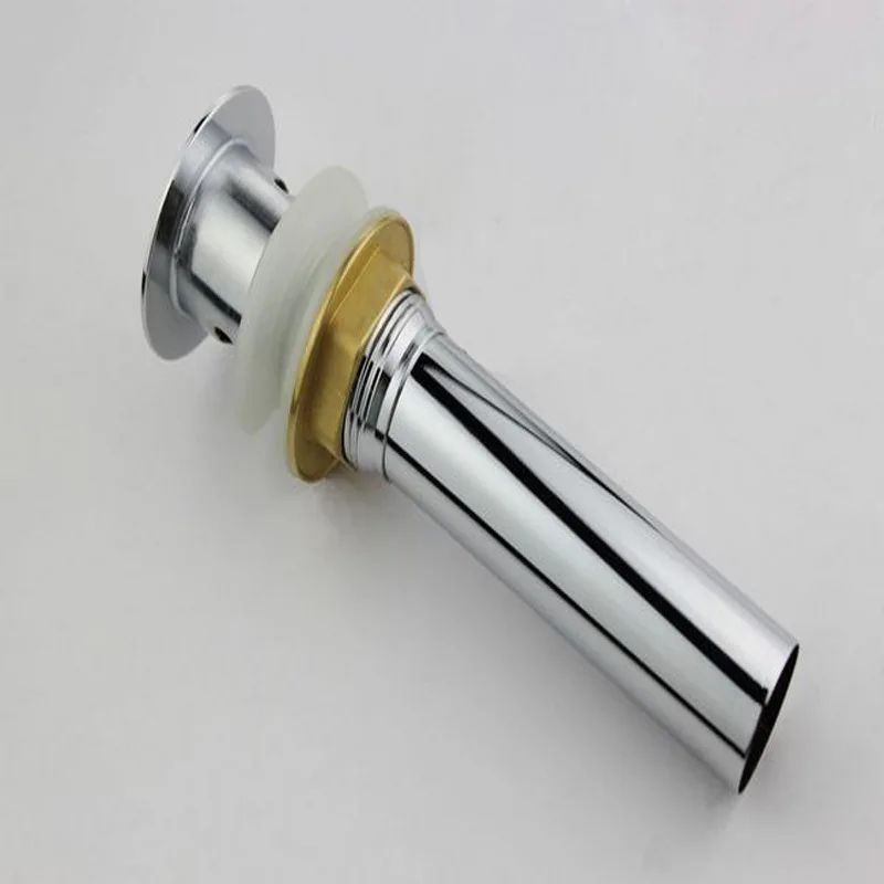 Бесплатная доставка твердая латунная раковина слив с полированной