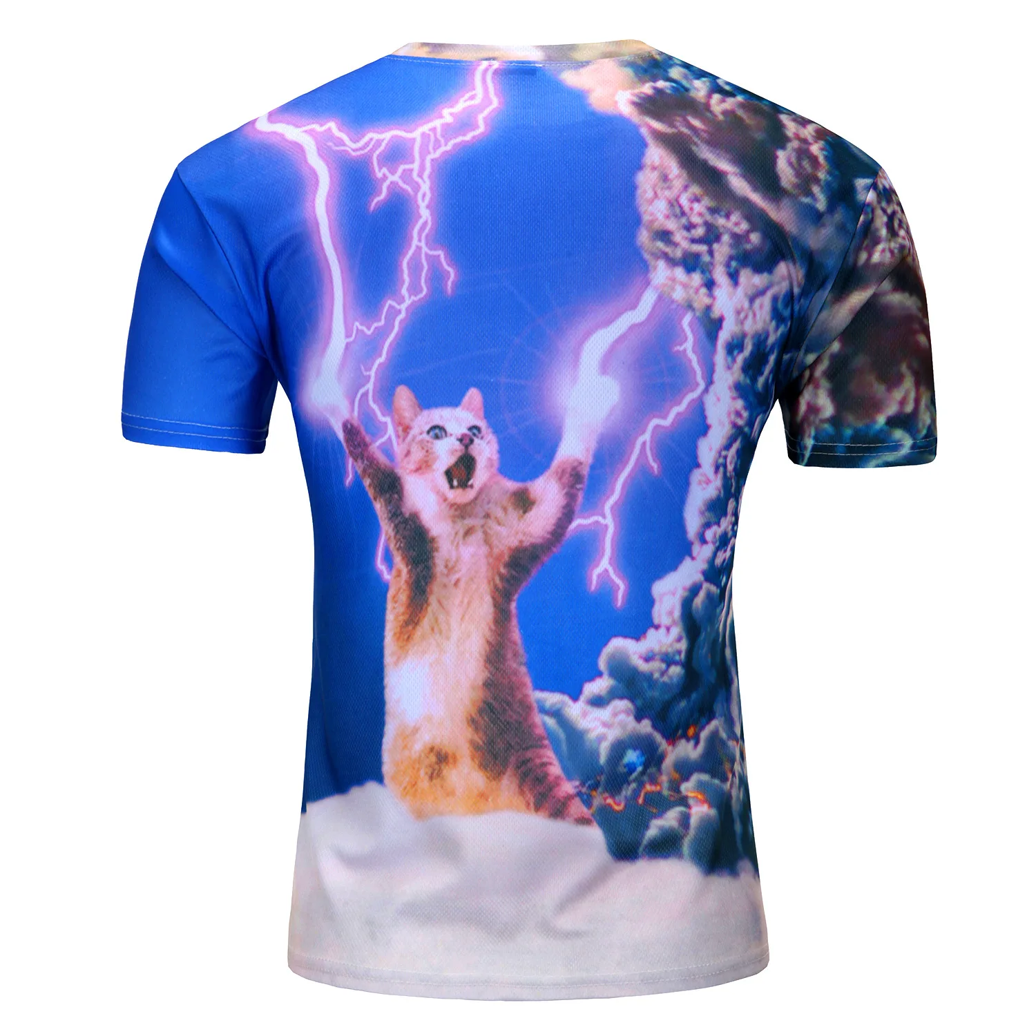 

2019 Women T shirt Summer 3D Animal Wolf Tiger Print Luxury Ladies Fashion Tops Loose Casual Tee Shirts B Vetement Men T shirts