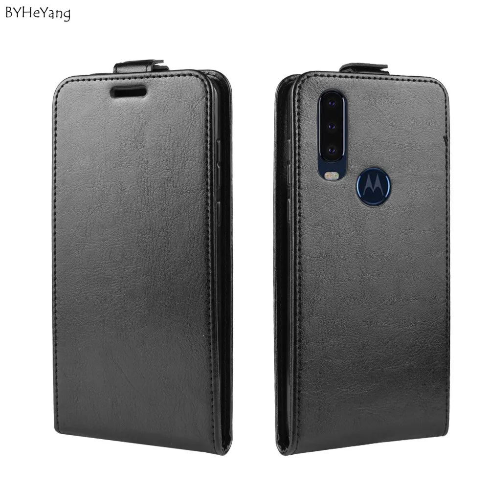 Чехол для Motorola MOTO P40 Power вертикальный защитный чехол из искусственной кожи