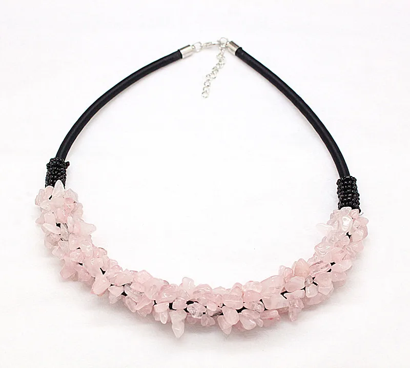 Новое поступление 2018 модные ожерелья из натурального камня ювелирные изделия