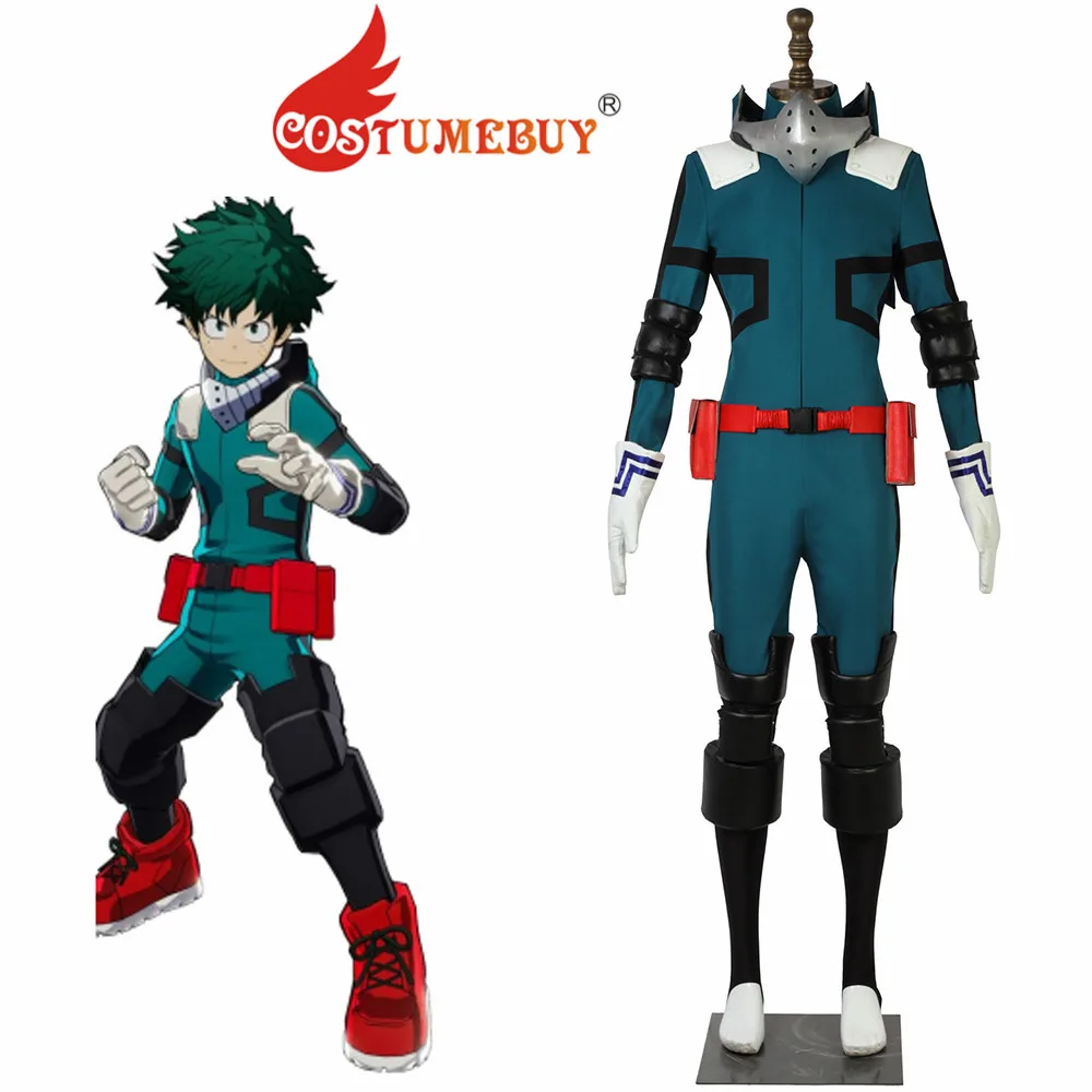 CostumeBuy My Hero academic Boku no Akademia Izuku Midoriya версия 2 Deku косплей костюм мужской для Хэллоуина