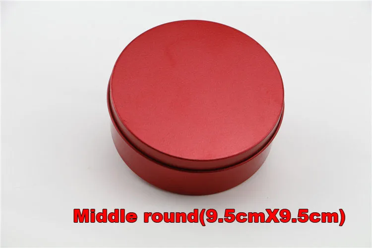 10 шт./лот красный жестяная для конфет Коробки/жестяная металлическая коробка