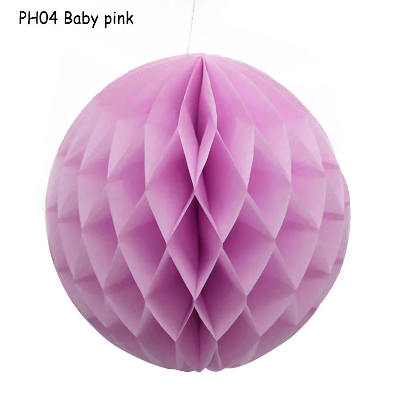 Высота каблука 10 см/15 см, китайская бумага Honeycomb Мячи led светильники Свадебные цветы для украшения детского душа - Цвет: PH04