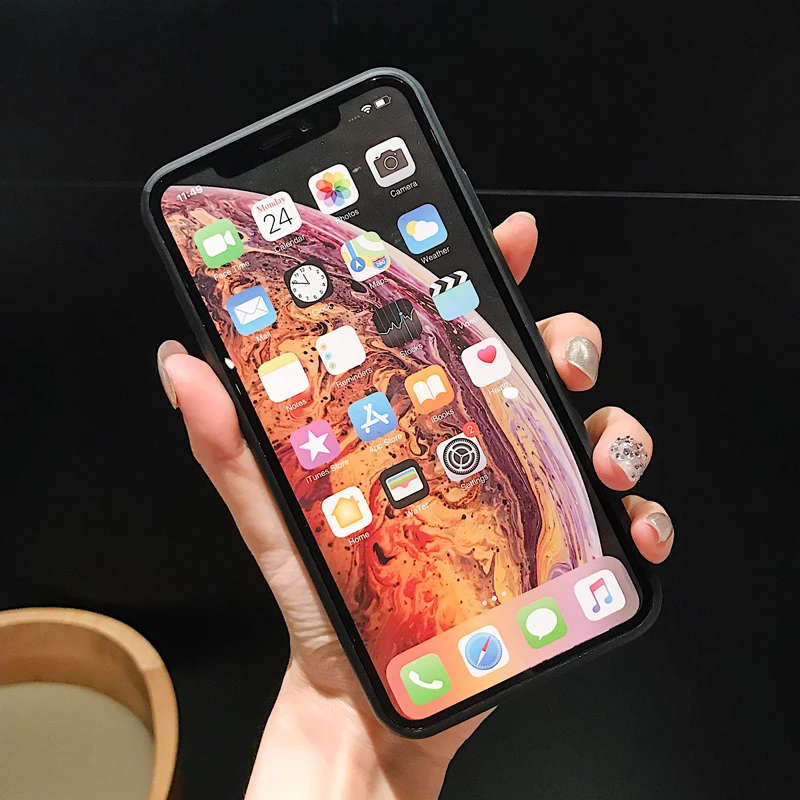 Роскошный блестящий чехол для телефона с леопардовым принтом Samsung Galaxy S8 S9 S10 Plus Note8