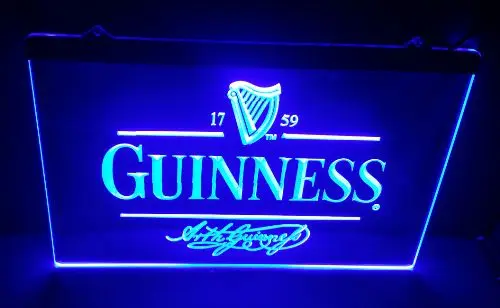 B91 Guinness арт пивной бар-Клуб Бар Паб 3d знаки светодиодная неоновая лампа
