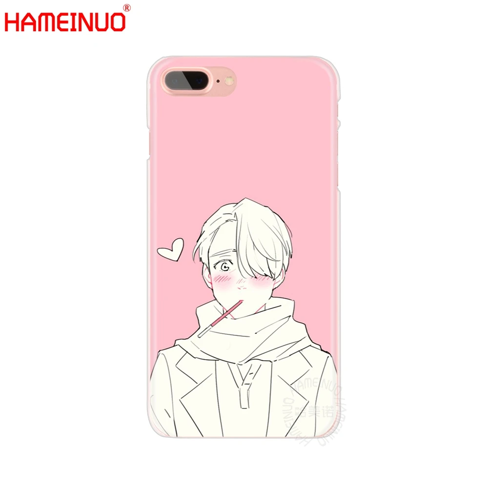 HAMEINUO yuri on ледяной производитель истории чехол для сотового телефона iphone X 8 7 6 4 4s 5