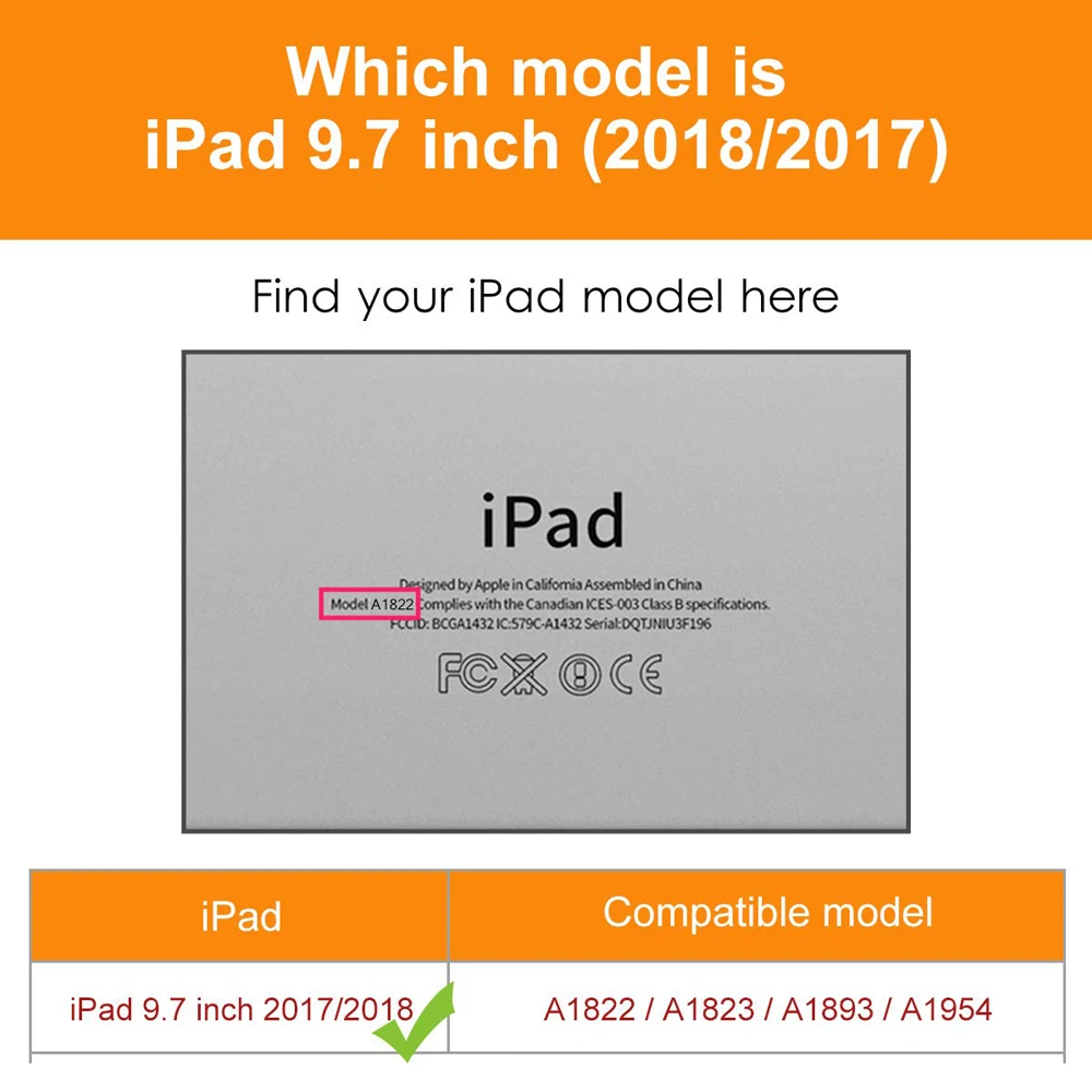 360 градусов полный чехол для Apple, iPad 9,7 с закаленным стеклом, силиконовый чехол для iPad 5-го 6-го поколения, Funda