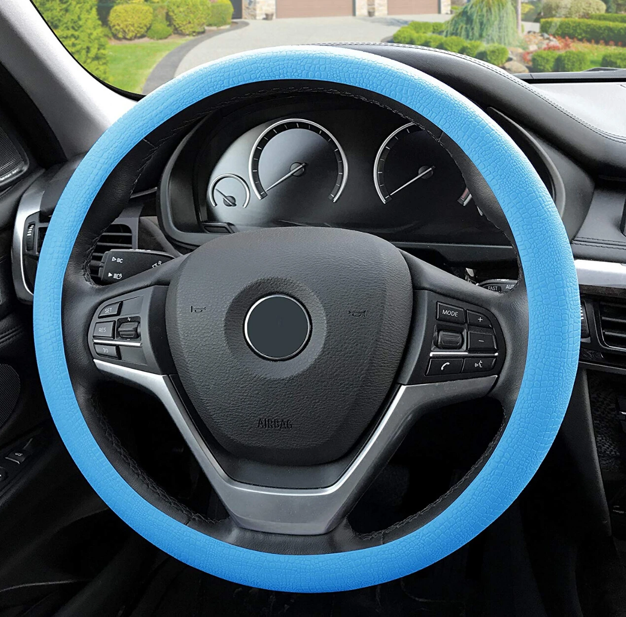 Авто силиконовый чехол на руль для mitsubishi lancer hyundai i30 mini cooper tucson нового civic volkswagen gol