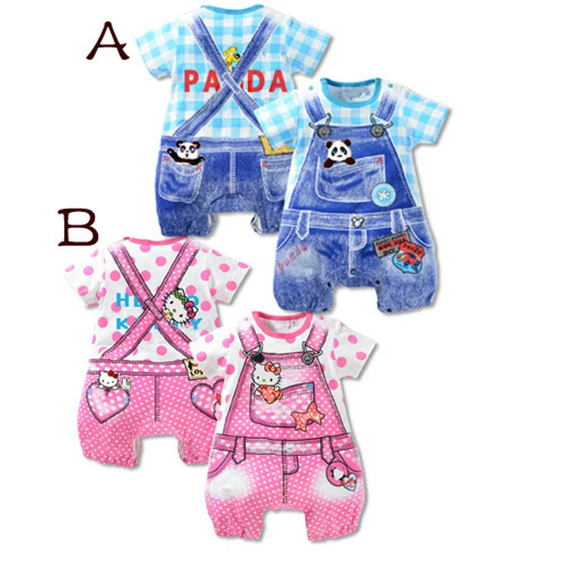 Новый мультфильм для маленьких девочек Рисунок Hello Kitty Костюмы круглым вырезом