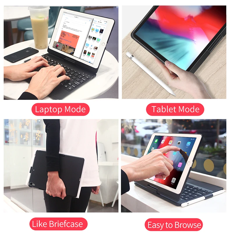 DUX DUCIS беспроводной чехол для клавиатуры для iPad air 3 ABS клавиатура чехол для планшета для iPad air Pro 10,5+ карандаш держатель
