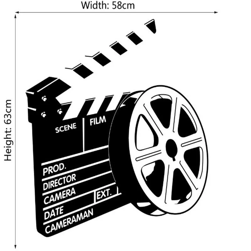 IDFIAF 3D наклейки на стену мультфильм фильм спальня кинотеатр обои украшение для
