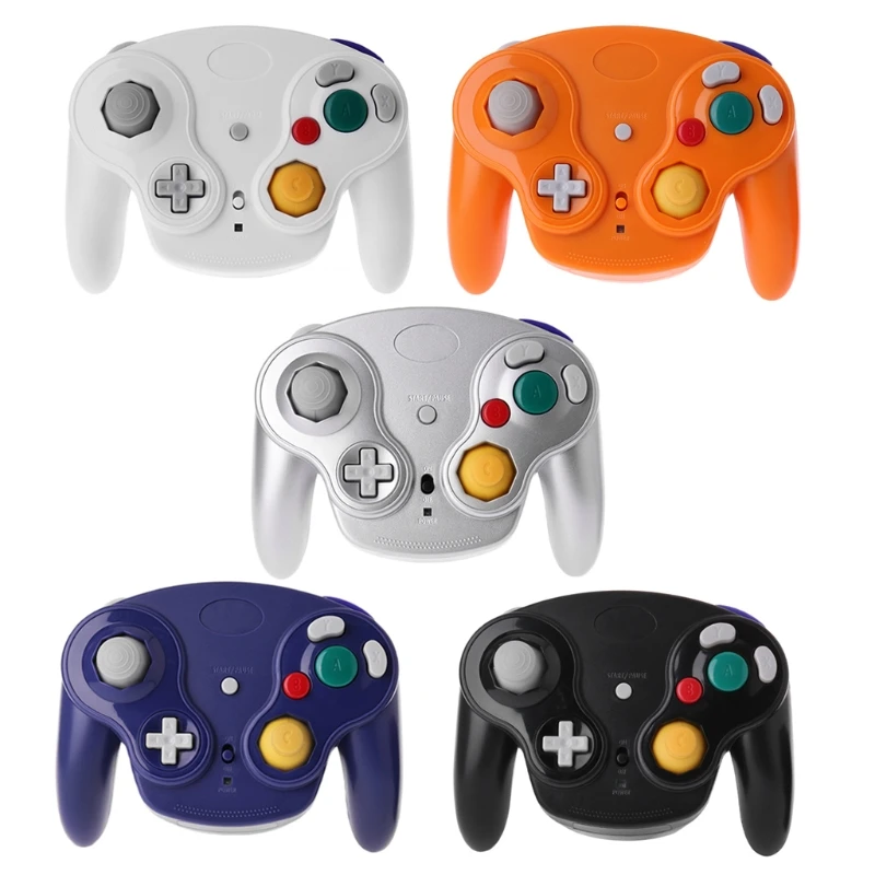 Новый 2 4G беспроводной игровой контроллер геймпад + приемник для-Find Game-cube/Wii-NG