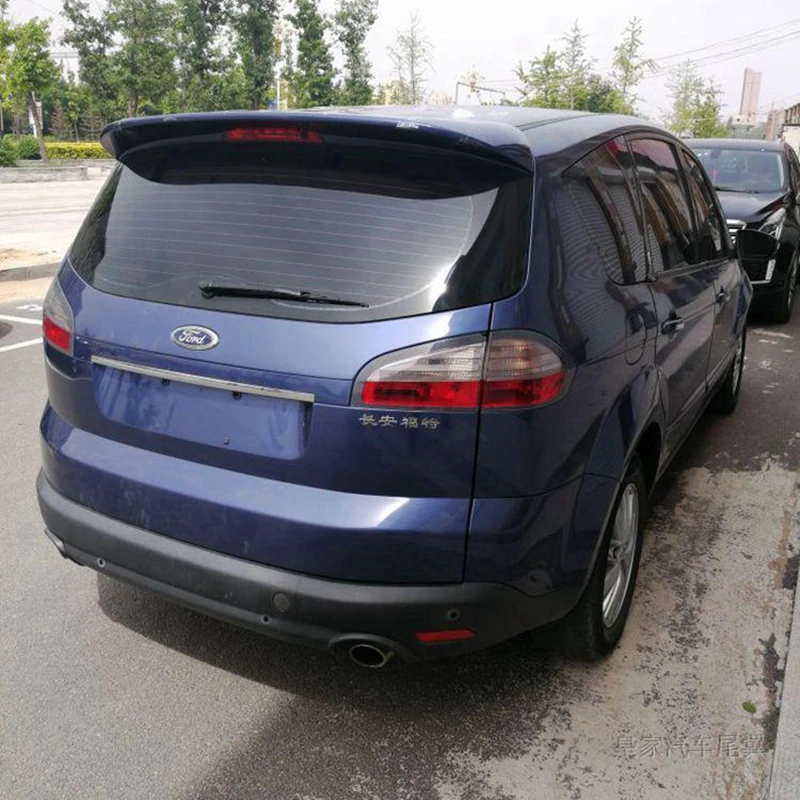 Спойлер для Ford S max высокое качество ABS материал заднее крыло автомобиля Праймер