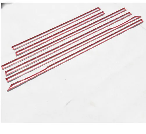 

6pcs Stainless Steel Car Bottom Window Trim Strips For Land Rover Range Rover Sport 2014 - 2016 Car Accessories
