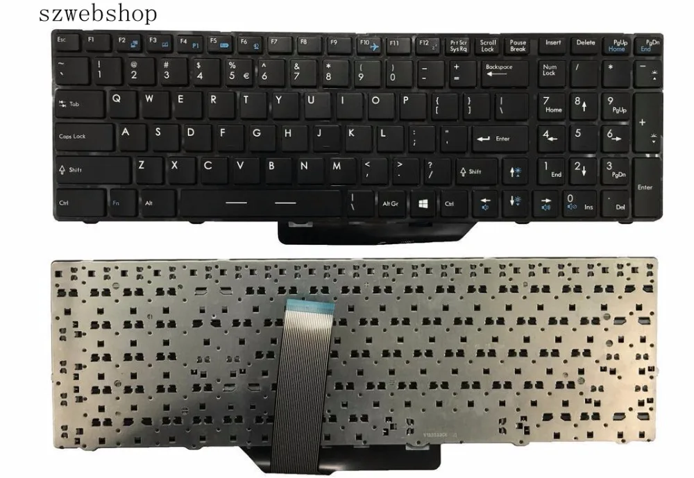 Клавиатура для ноутбука MSI GE60 GP60 GP70 CR61 CR70 CX70 Series US черная клавиатура V139922CK1 V139922IK1