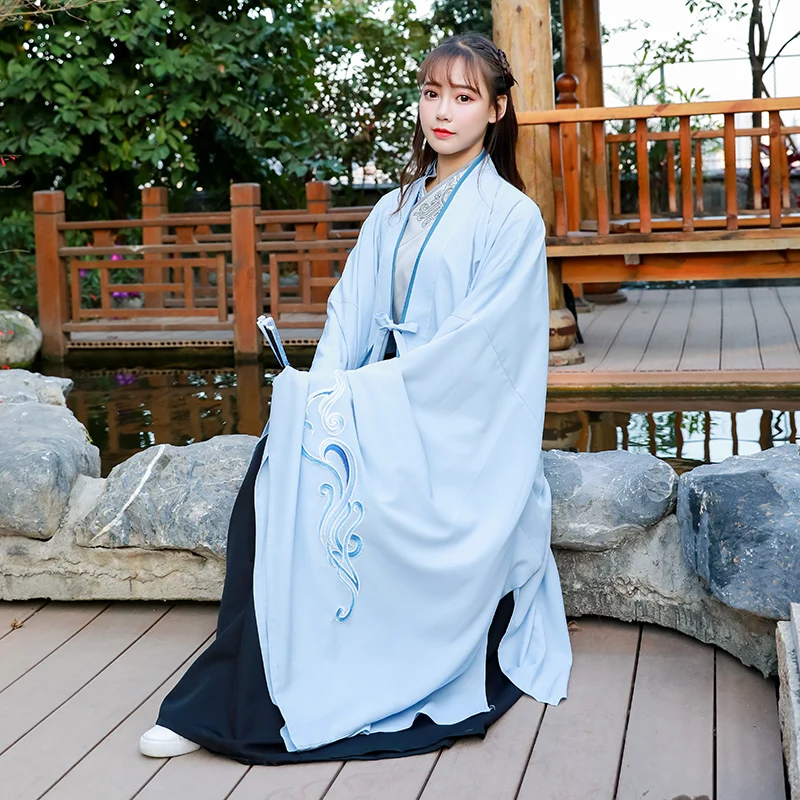 Костюм династии Тан для взрослых Hanfu Женский традиционный стиль мужская народная