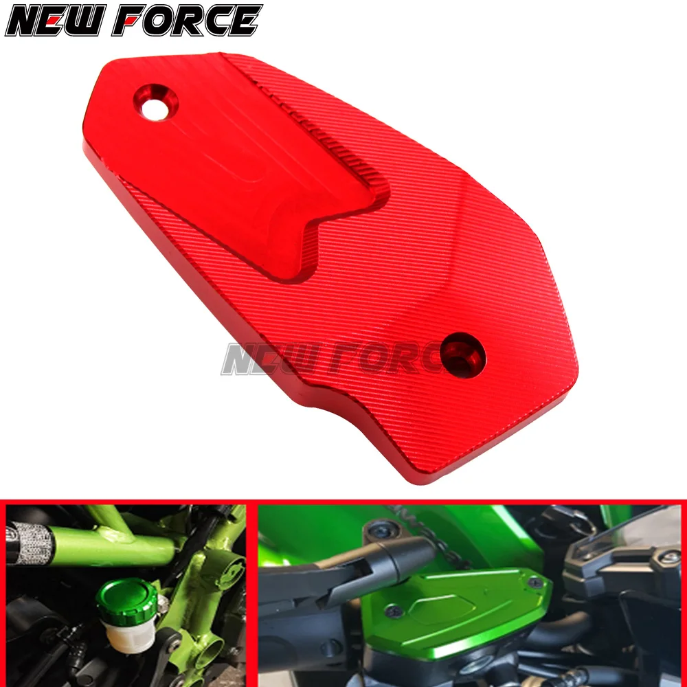 Front cover rear Brake Fluid Reservoir Cover Cap FLUID RESERVOIR For Kawasaki Z800 R6N ER-6N ER6F VERSYS 650 ninja650 Z900 | Автомобили и