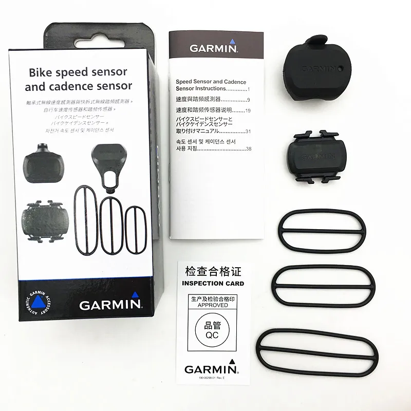 Датчик скорости велосипедного компьютера Garmin датчик частоты вращения для EDGE 25 500