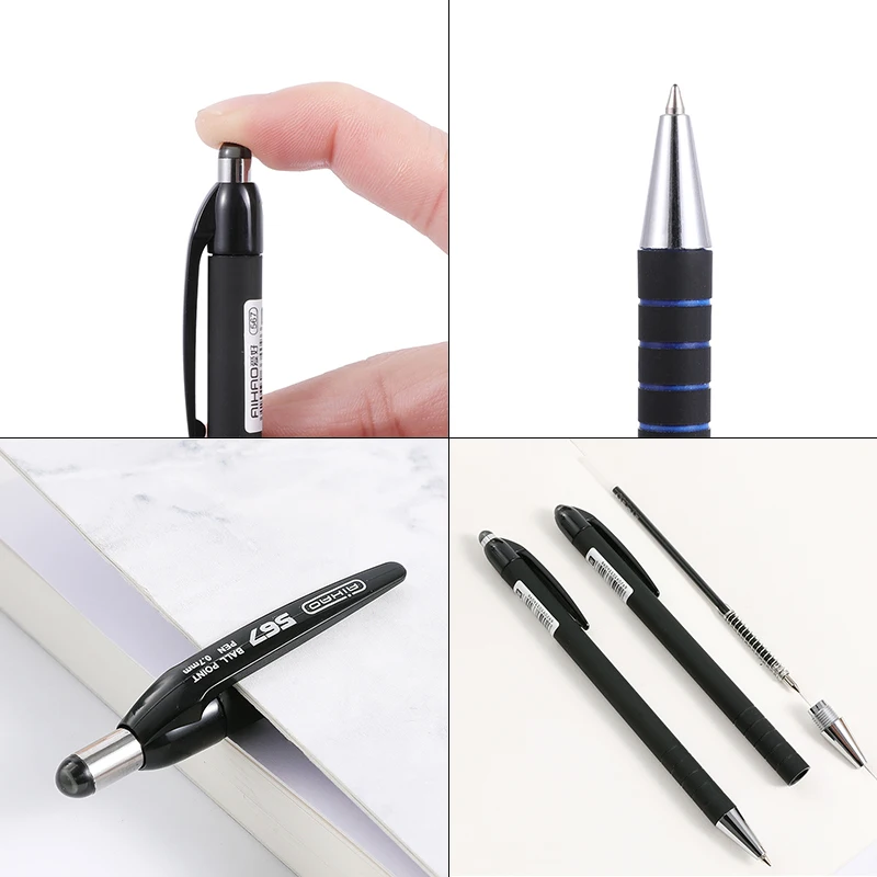 Шариковая ручка stylo pennen boligrafos kugelschreiber canetas penna kalem 3 шт./лот цвета Заправка