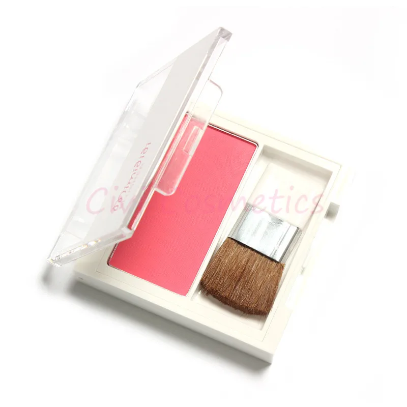 Pure Color Ready Makeup Blush Blusher Palette Free Brush inside Silky Mineral Texture|makeup cabinet|blusher brushmakeup jar |