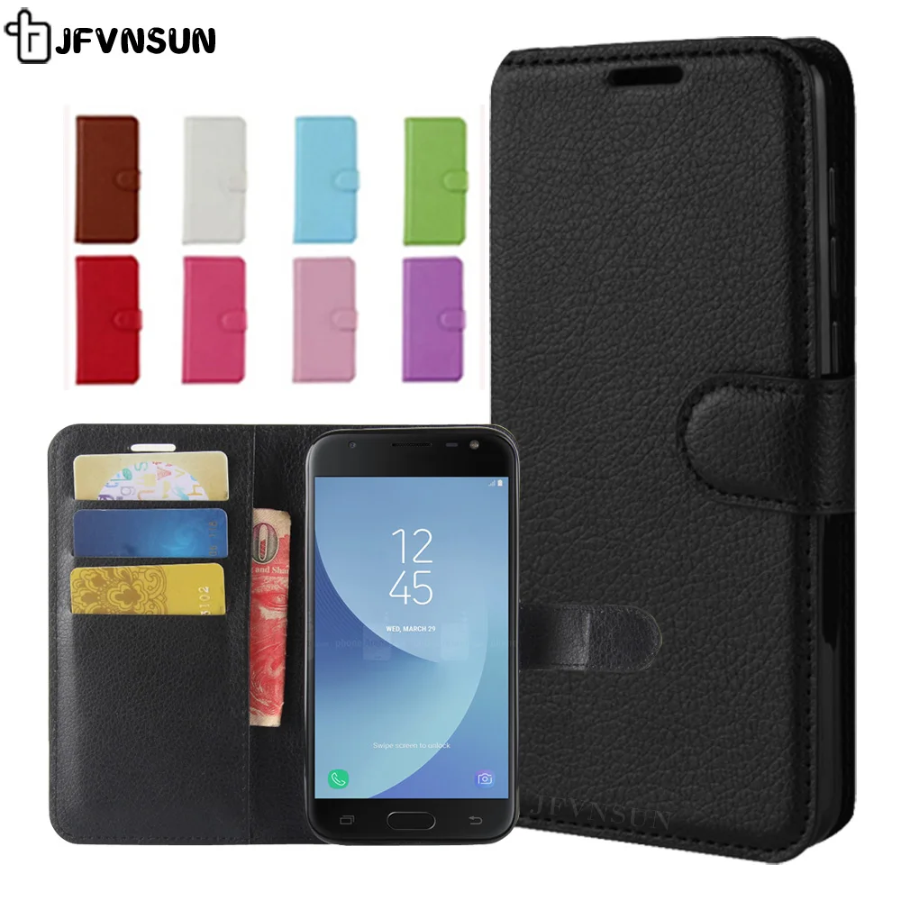 Флип чехол для Samsung J2 2018 J250F 5 0 дюйма Магнитный кошелек кожаный книжка SAMSUNG Galaxy J 2 Pro