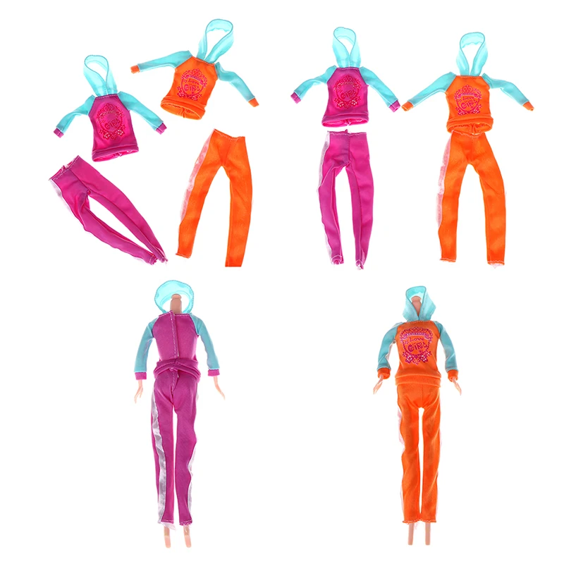 1 комплект спортивная одежда с цветочным принтом толстовки капюшоном топ + брюки