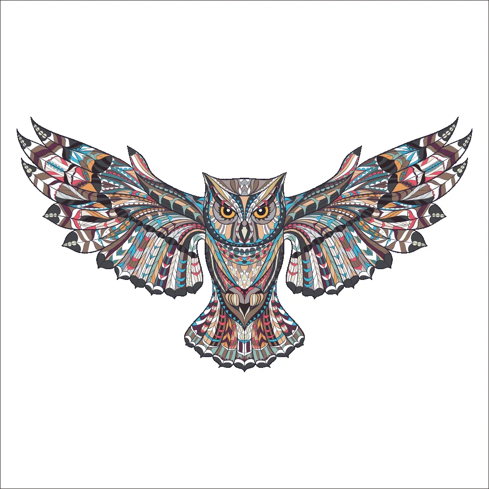 Шикарные настенные наклейки в виде совы для гостиной спальни домашнего декора