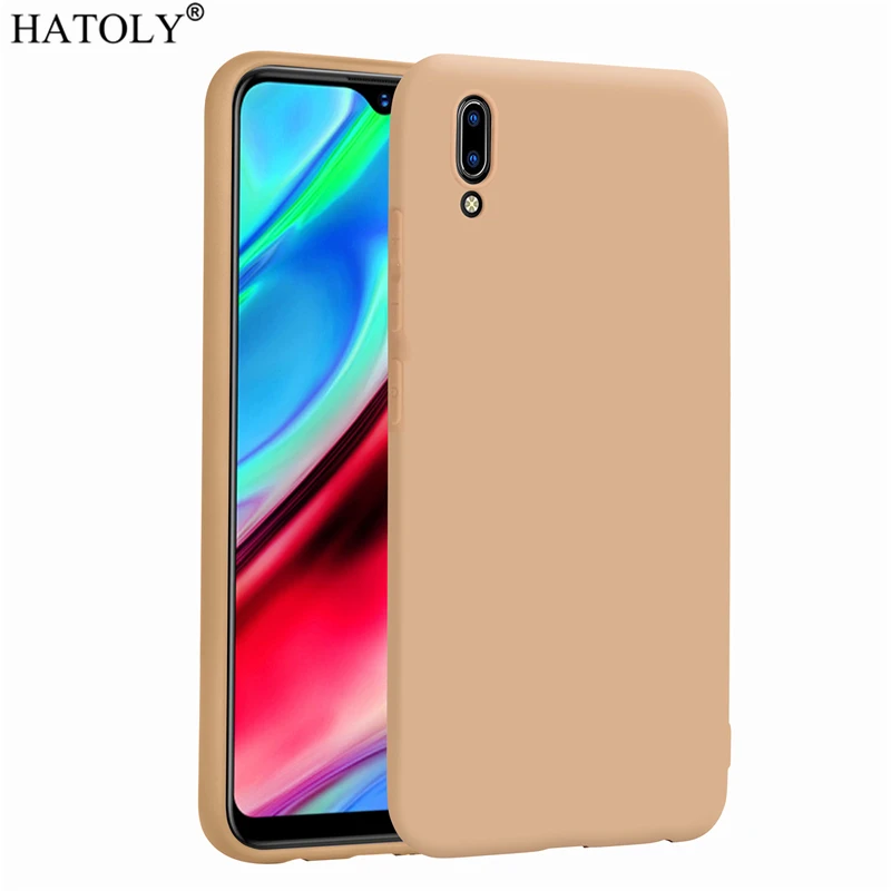 Чехол Vivo Y93 ЧЕХОЛ ДЛЯ матовый мягкий чехол TPU силиконовый Бампер Защитный для