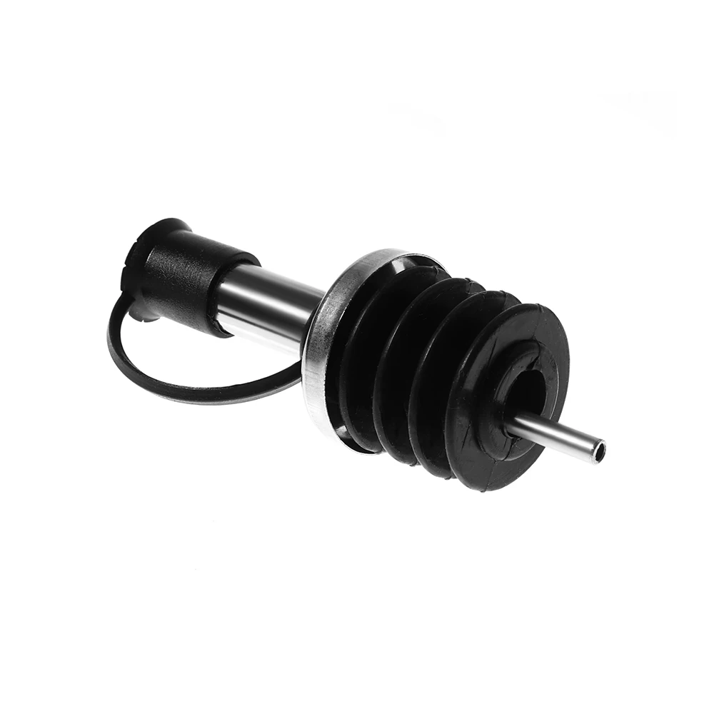 2 шт. нержавеющая сталь черная винная пробка оливковый дозатор бутылка с