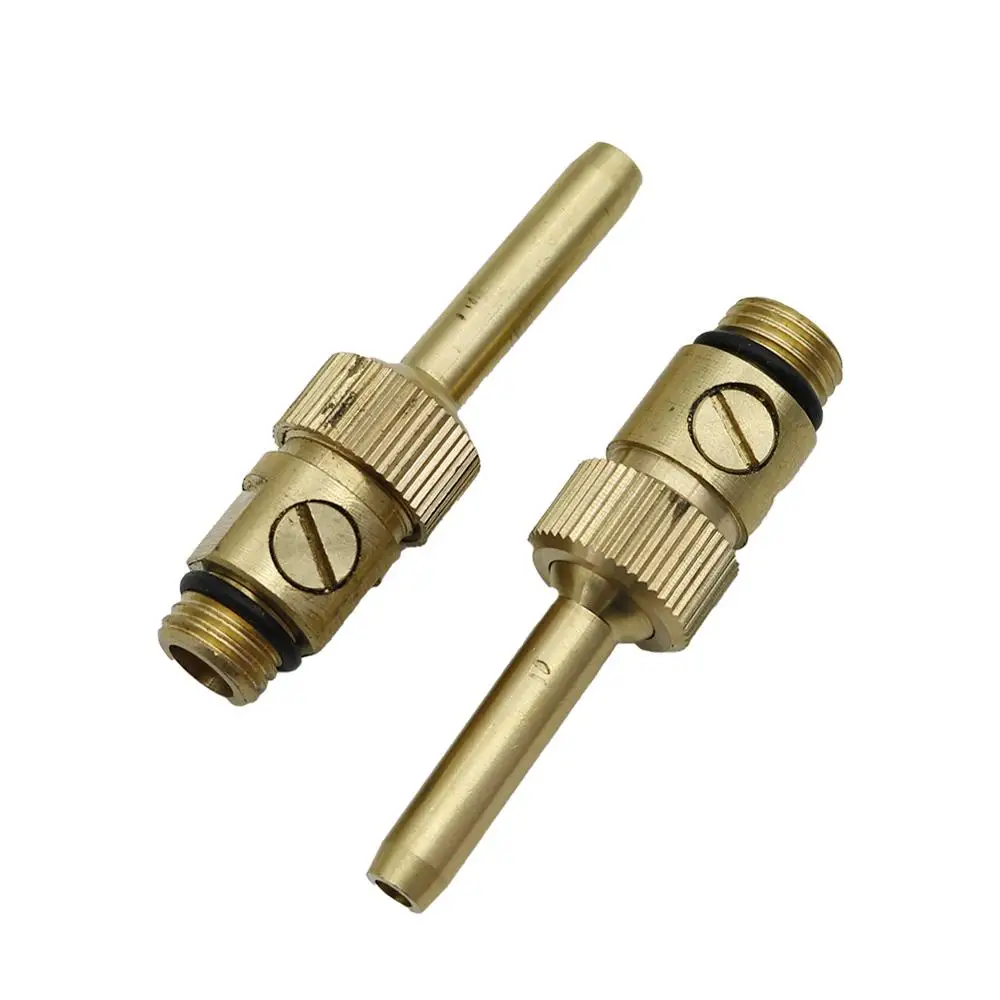 2 шт. декоративные 1/4 &quotM10 M12 M14 водные магистрали из Желтой меди с Шторы ватерлинии
