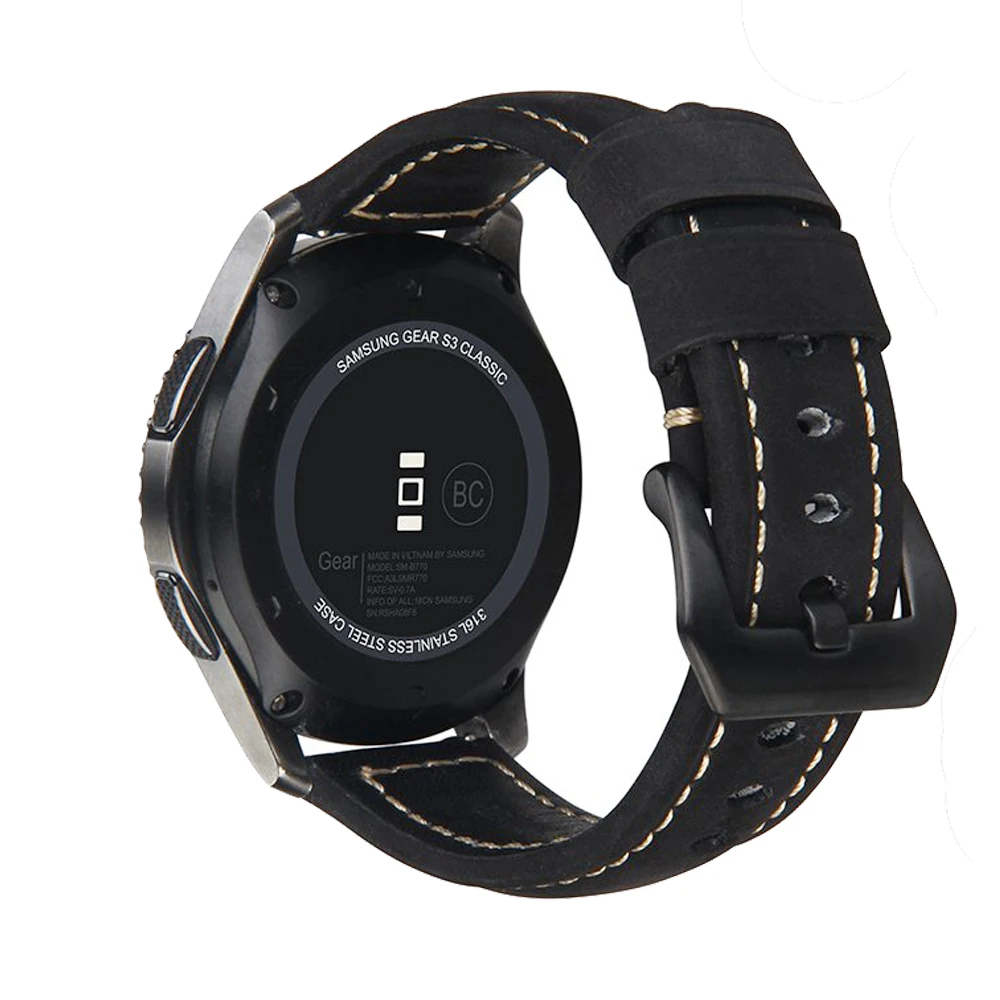 Ремешок для часов Gear S3 оригинальный роскошный кожаный ремешок сменный
