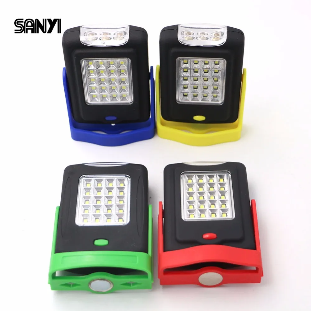 2017 г. Лидер продаж 2 Режим 23 * УДАРА светодиодный фонарик Магнитная рабочих