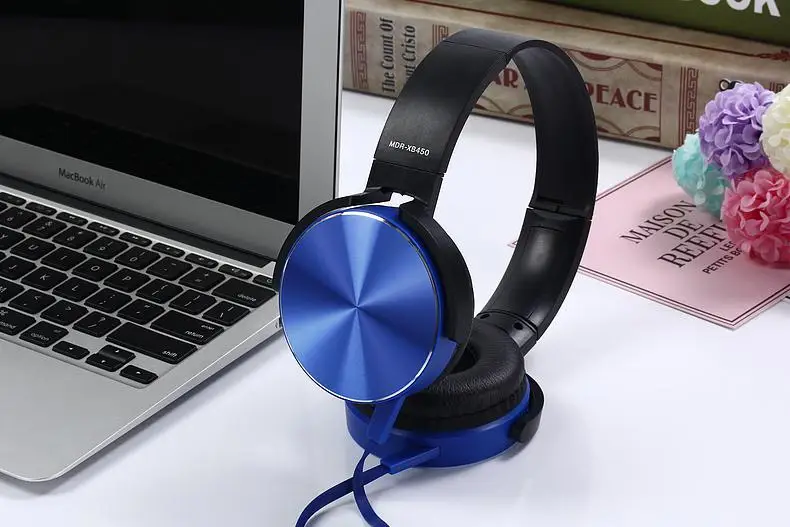 Ostart XB450 проводные наушники гарнитура тяжелый бас качество звука музыкальные наушники с микрофоном для мобильного телефона универсальные
