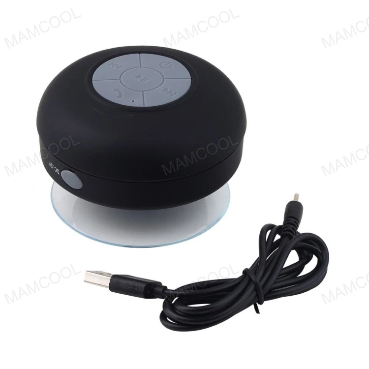 Портативный Беспроводной bluetooth Душ Водонепроницаемый Динамик присоски в