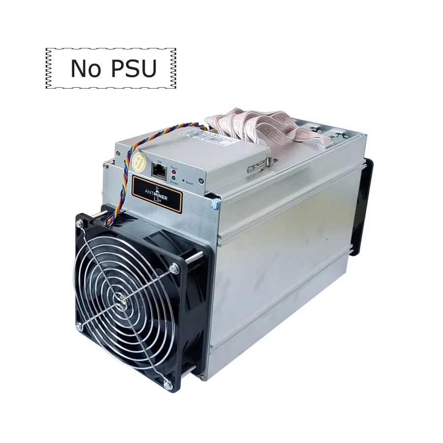 Bitmain Antiminer ASIC Miner L3+ 504Mh/s Scrypt Miner For Litcoin LTC No PSU
