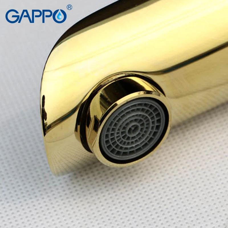 Смеситель для кухни GAPPO кран на раковину смеситель воды черный цвет |