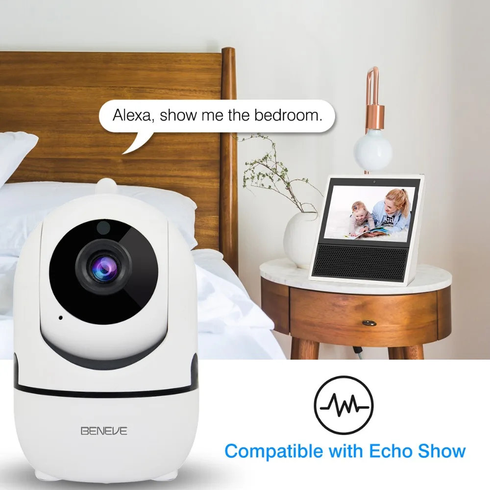 1080P IP Camera Wireless Home Security Remote Surveillance Wifi Night Vision CCTV Baby Monitor Android iOS|Камеры