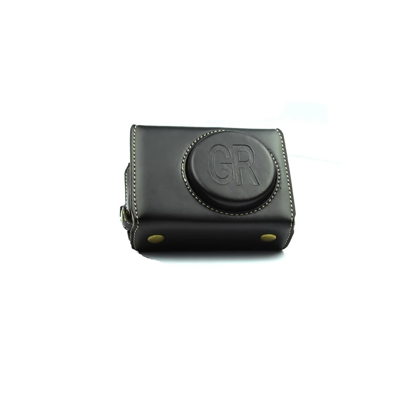 Роскошный чехол для камеры из искусственной кожи защитный полукорпус Ricoh GR2 GR II GR3