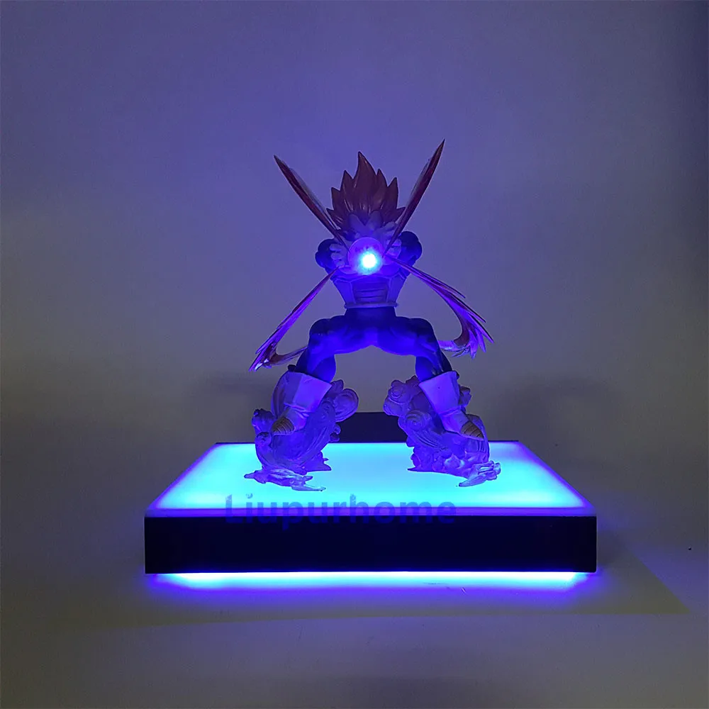 Dragon Ball Z Vegeta DIY Ночная Лампа Супер Saiyan DBZ Вегета фигурка светодиодный настольная лампа для детской спальни украшение дома MY2