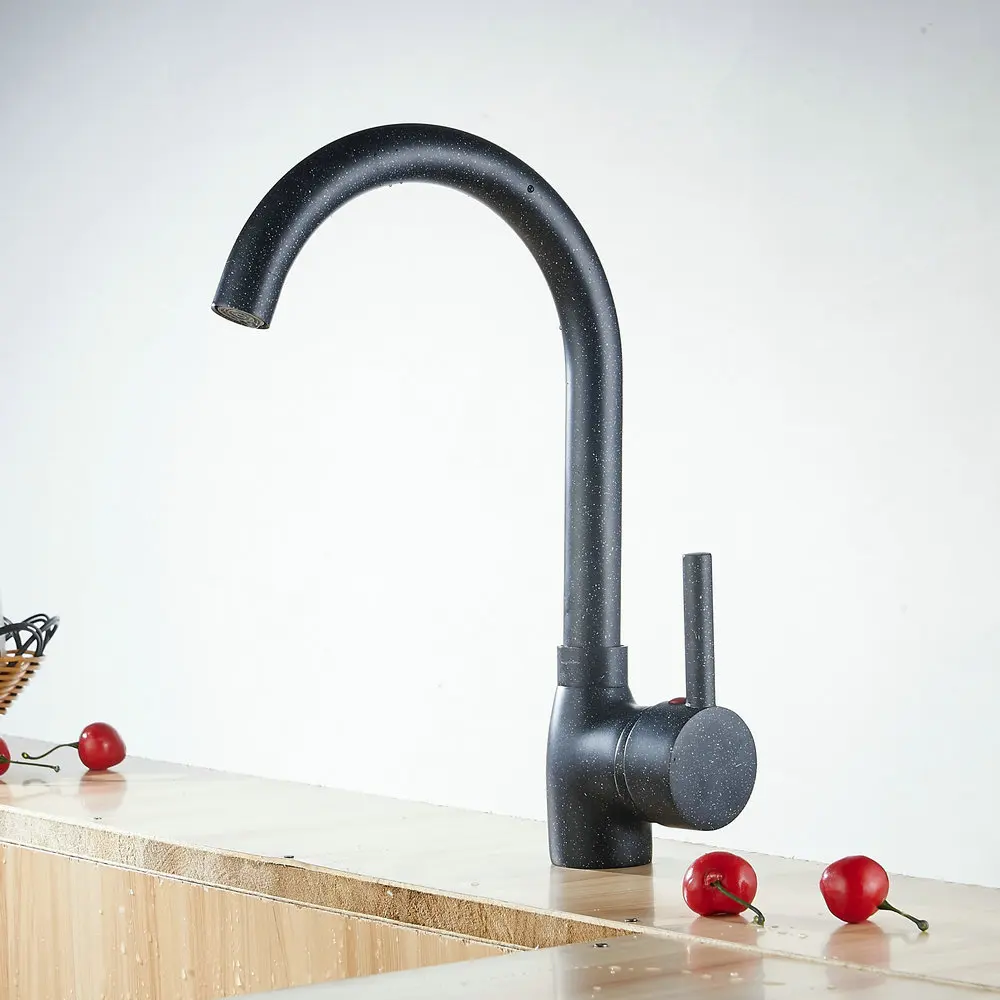 Beelee Kitchen Mixer Sink Faucet 360 Degree Rotatable griferia cocina Basin Tap Black robinet cuisine BL2768B | Обустройство дома