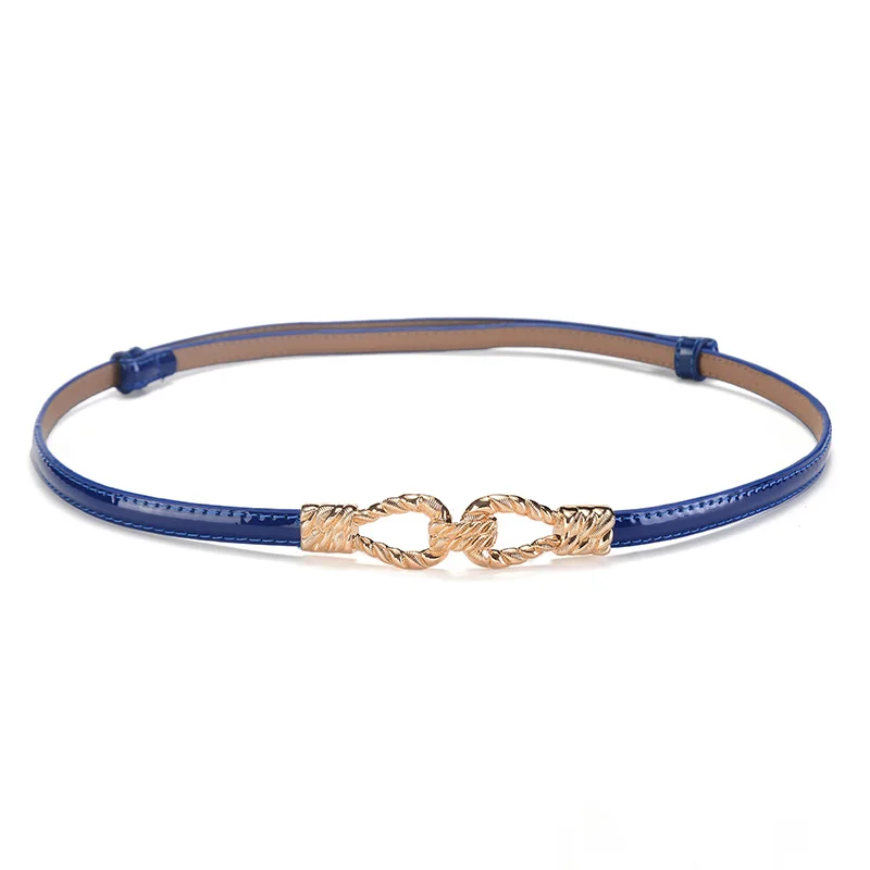 Ремень тонкий из натуральной кожи Женский ремень воловьей 6 цветов|genuine leather belt