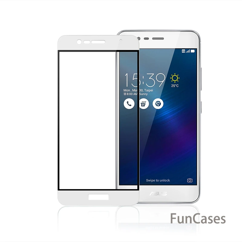 Цветная защитная пленка 9H для экрана из закаленного стекла Asus Zenfone 3 Max ZC520TL ZC553KL Laser